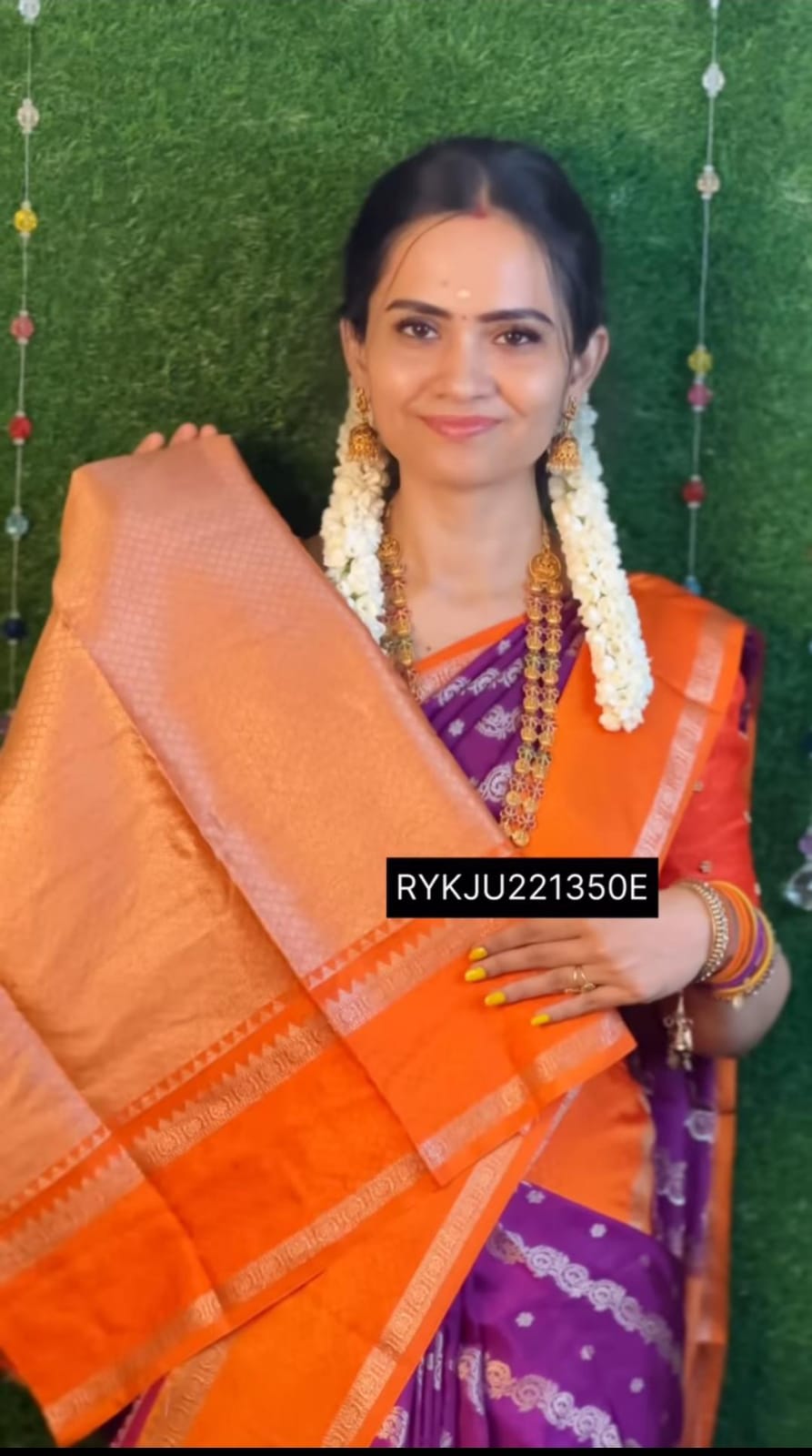 Warm silk saree ⌛