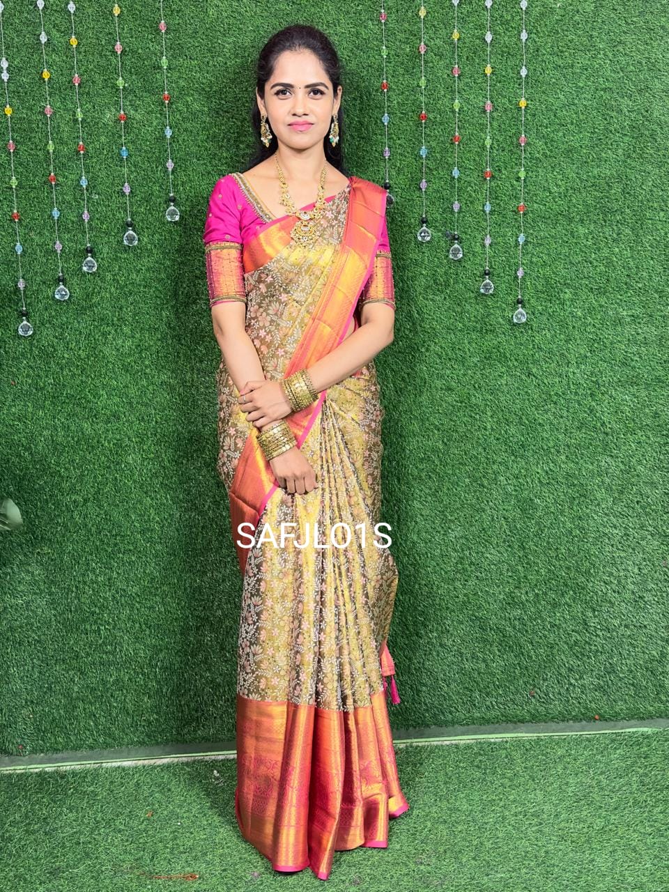 *Kanchipuram semi silk 🥳✅.