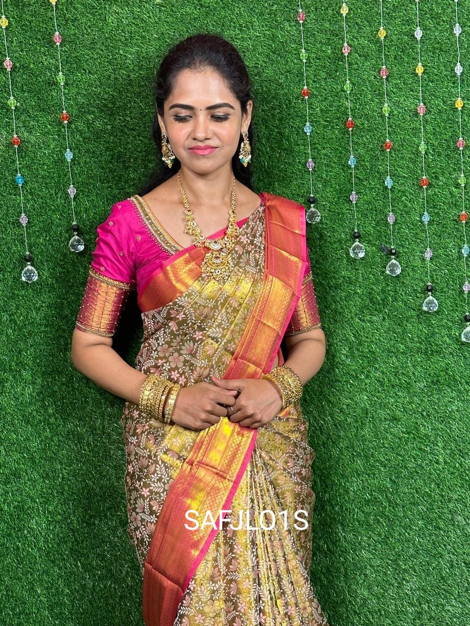 *Kanchipuram semi silk 🥳✅.