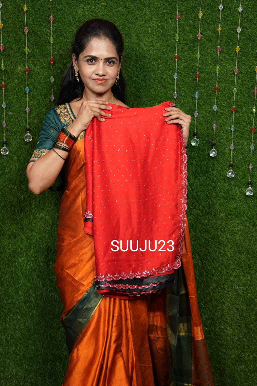 Designer sarees.