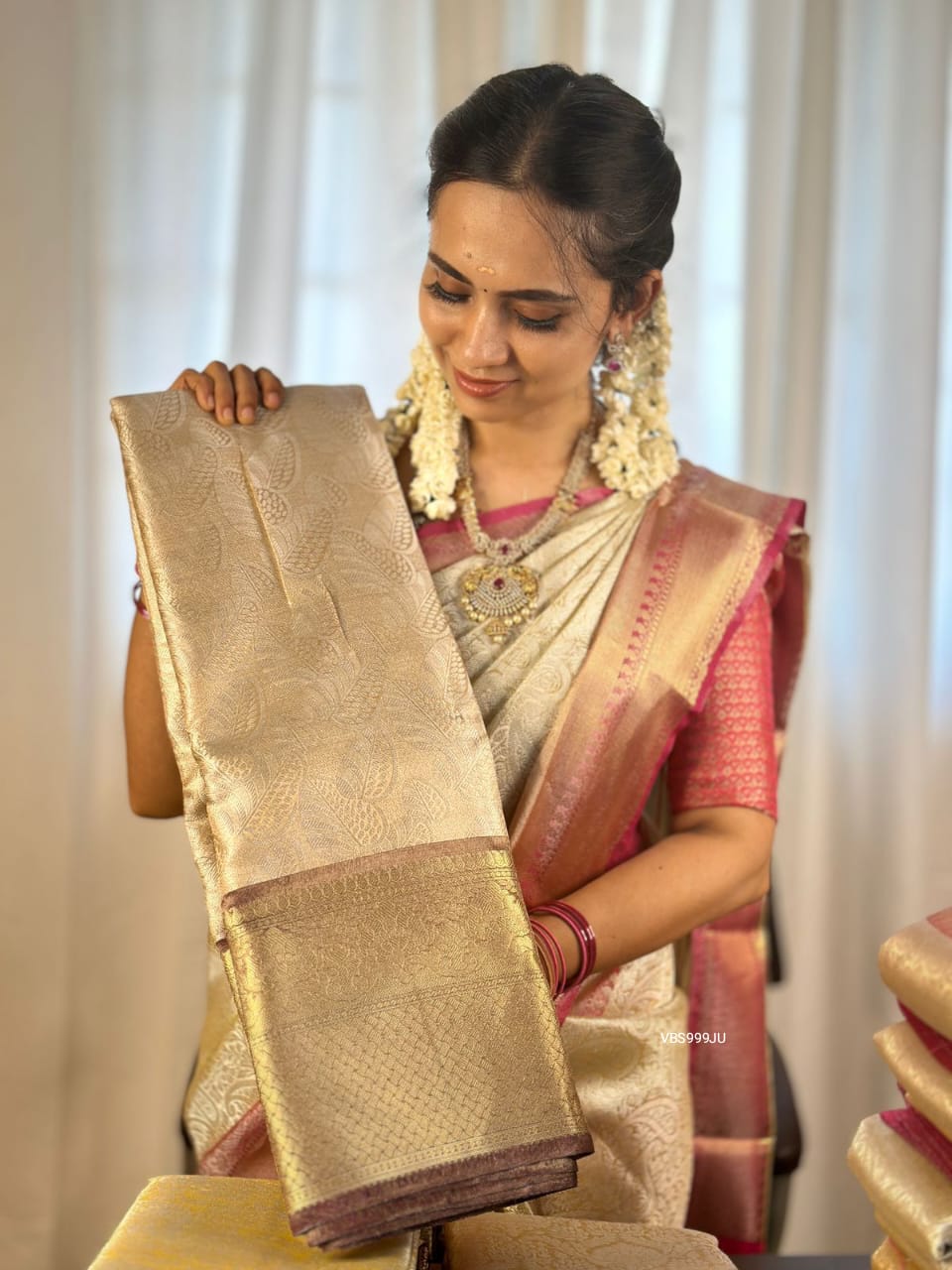 Semi katan silk saree