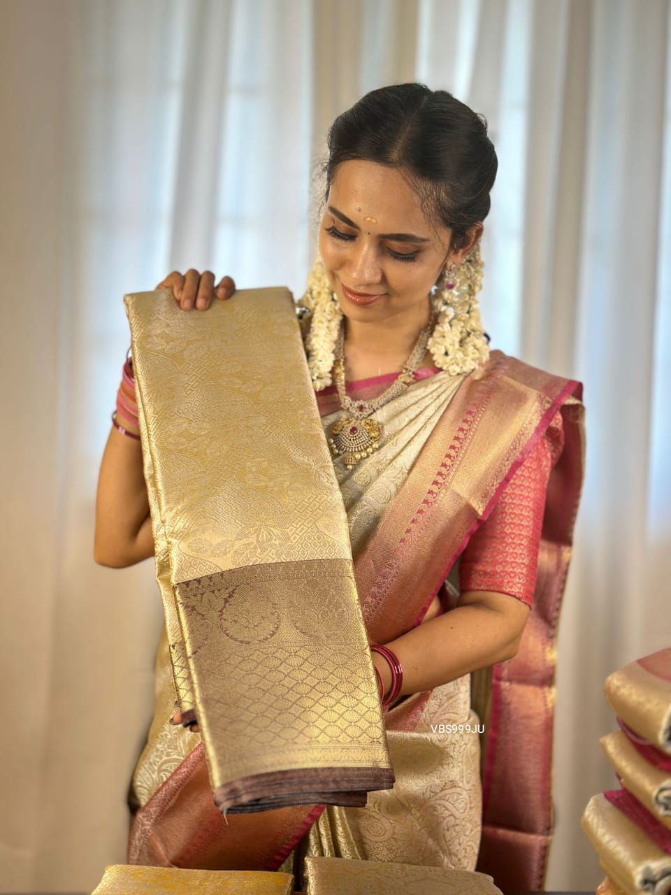 Semi katan silk saree
