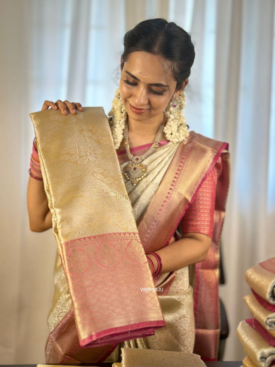 Semi katan silk saree