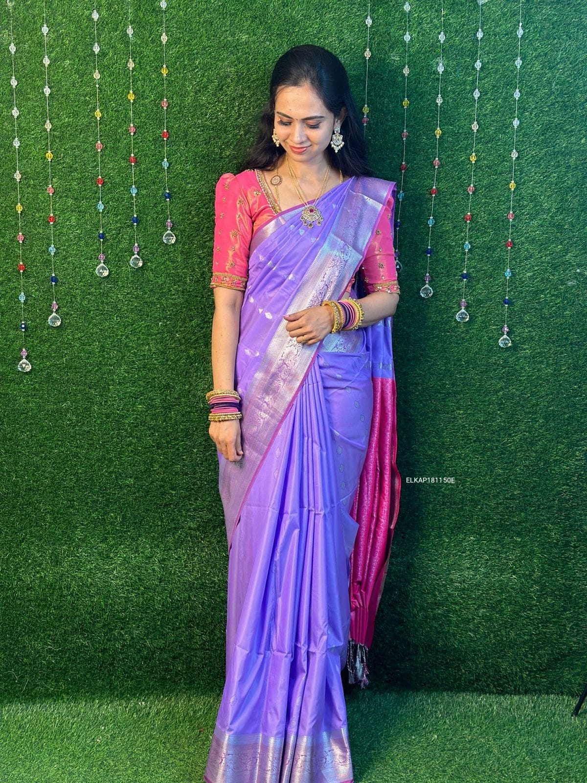Kanchi semi silk saree. Prebookš„³