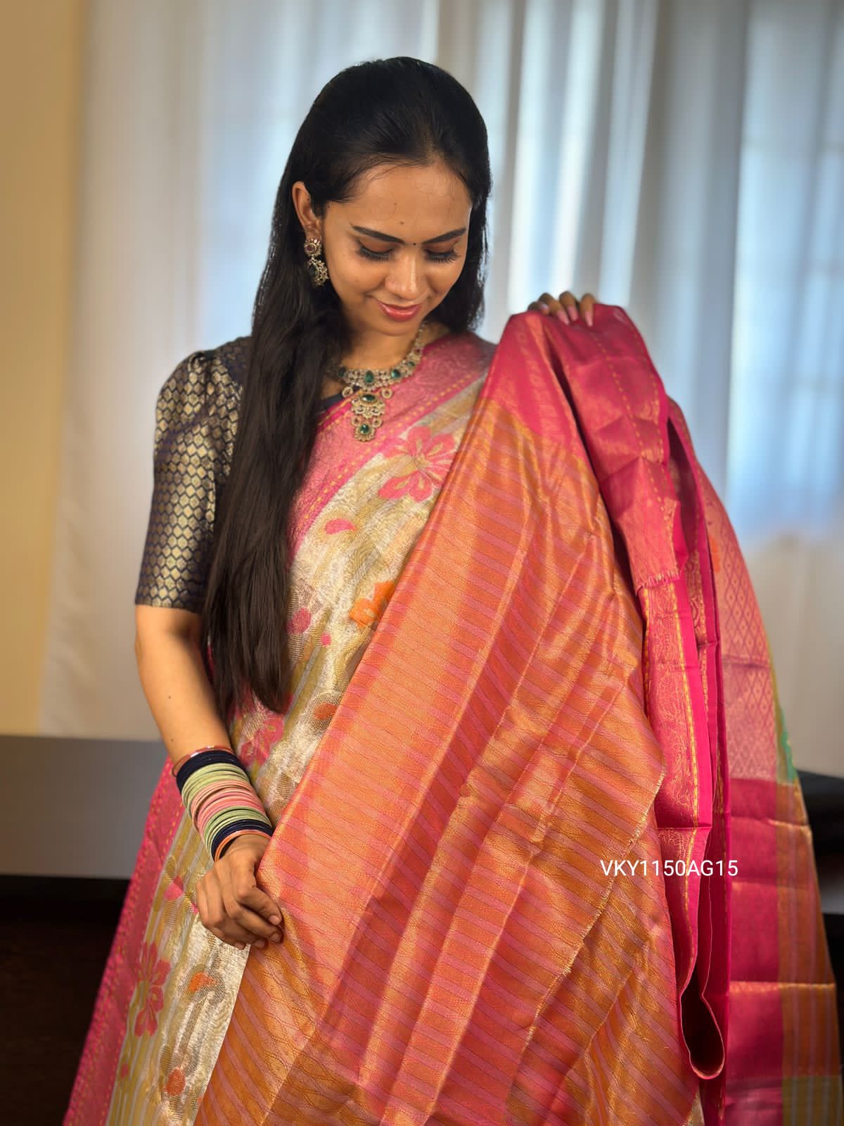 Soft tissue saree.🥳prebook