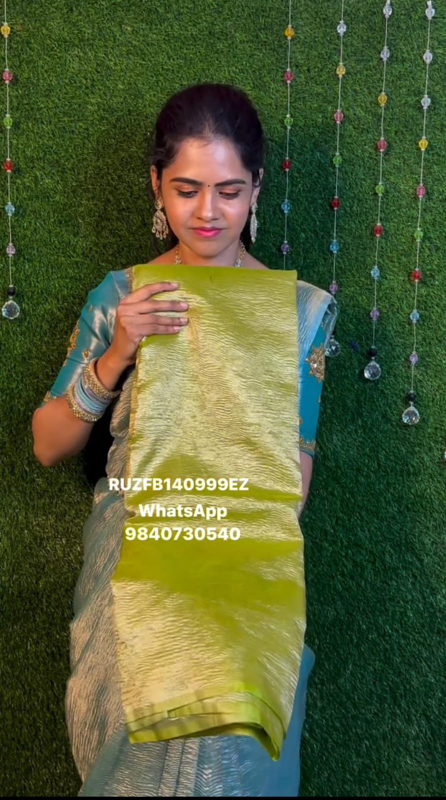 Crushed saree š„³