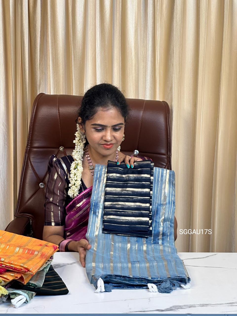 Organza saree 🥳