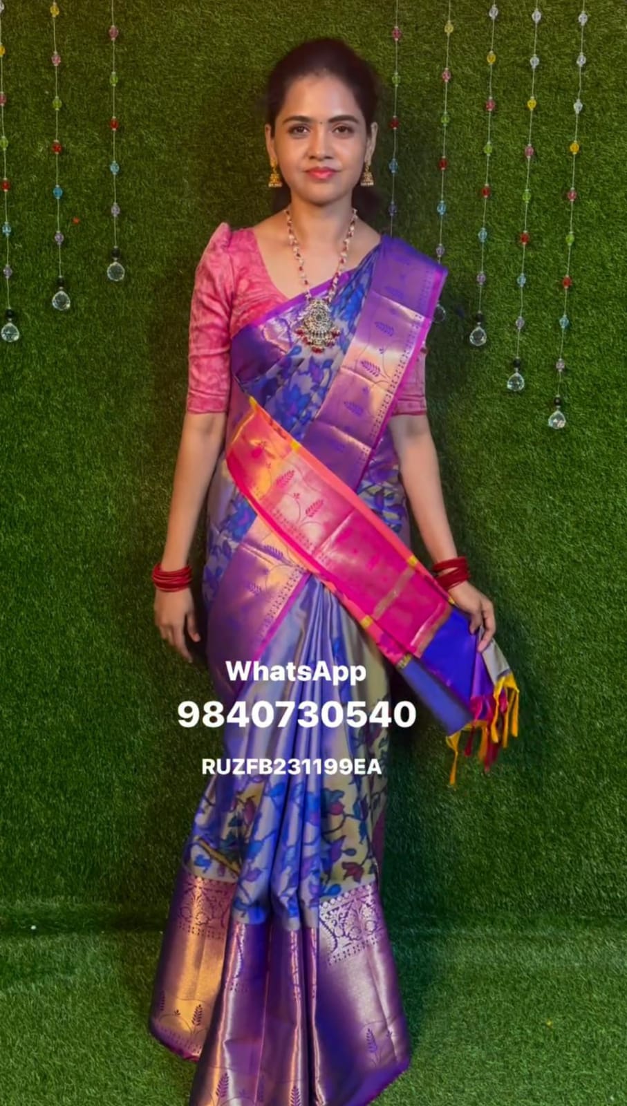 Soft silk saree 🤗