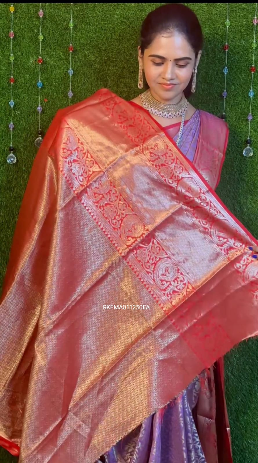 Rich Kanchi style semi silk sarees prebook❌