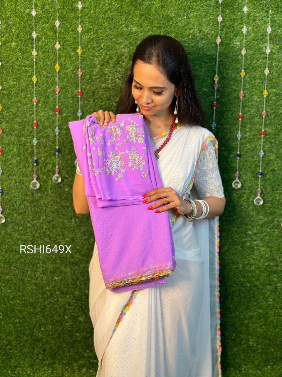 Party wear saree sold❌