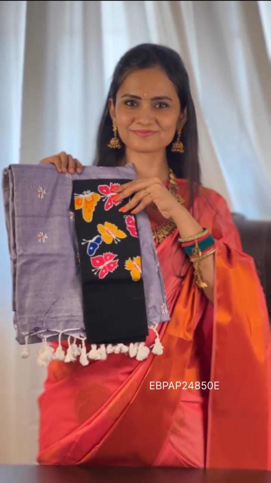 Pure handloom cotton saree🥳