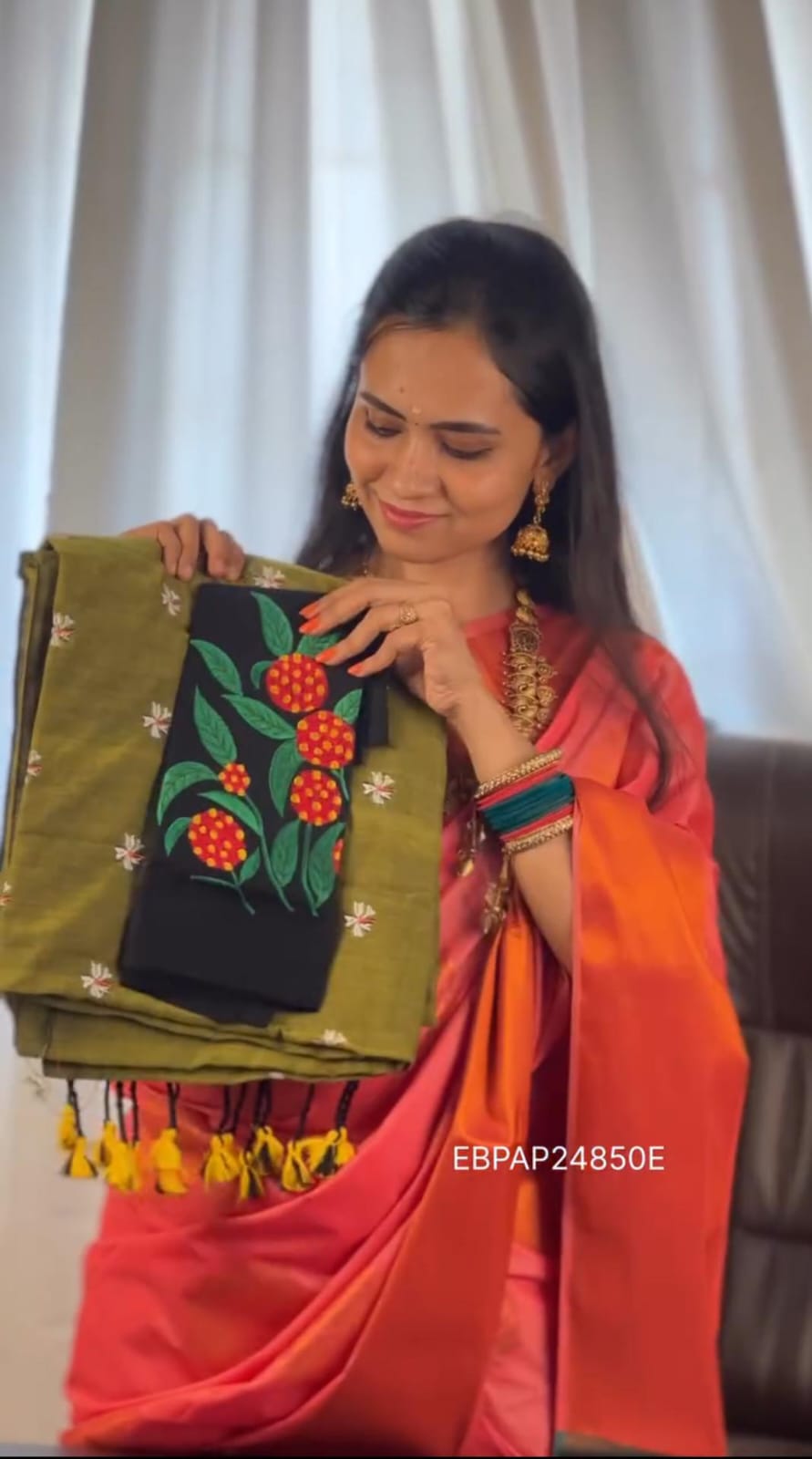 Pure handloom cotton saree🥳