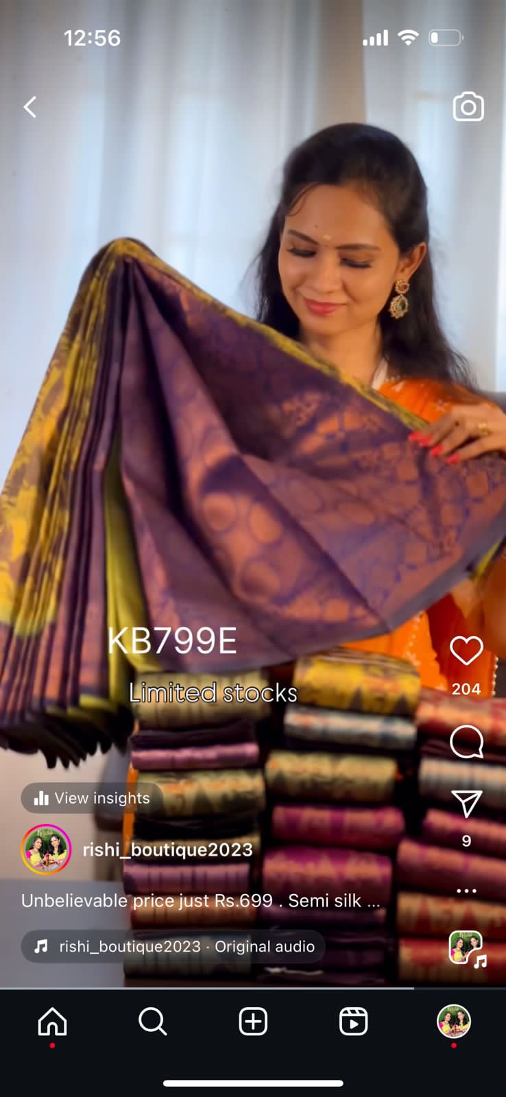 Semi silk saree❌