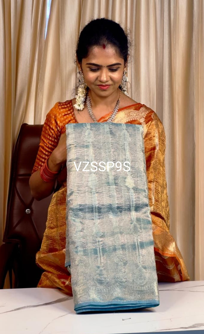 Soft lightweight tissue saree prebook š„³