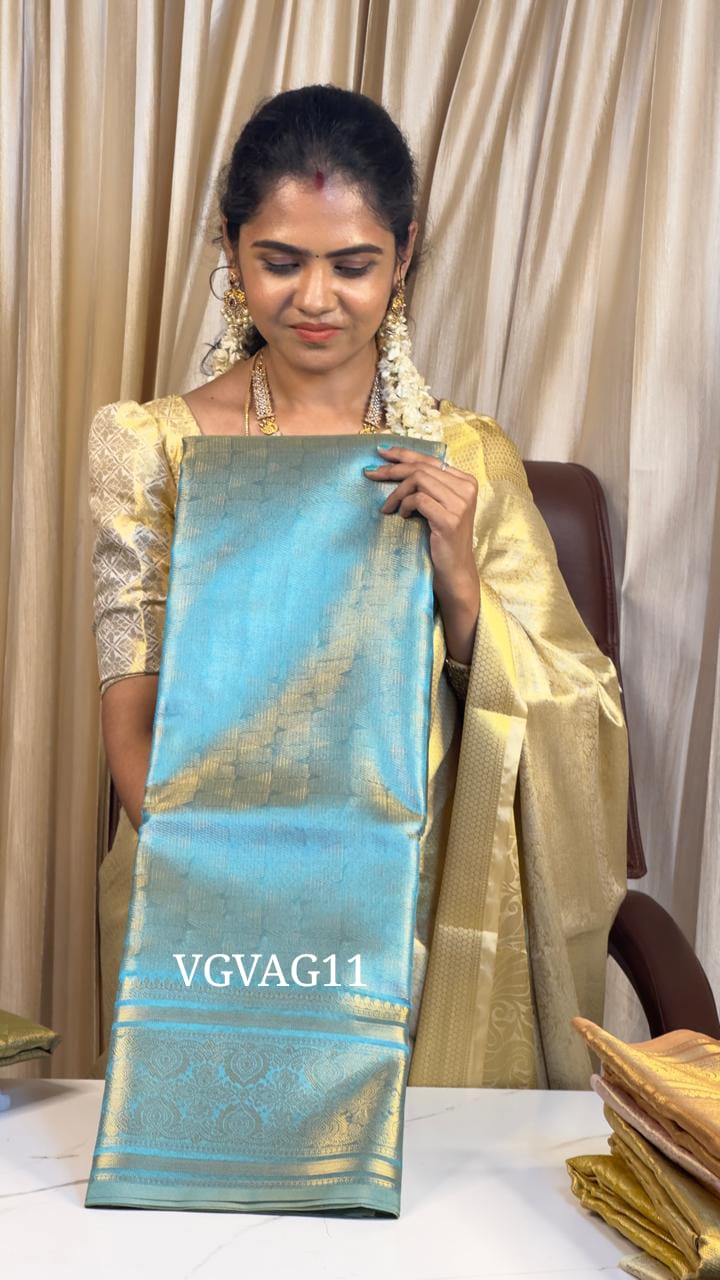 Katan tissue saree🥳