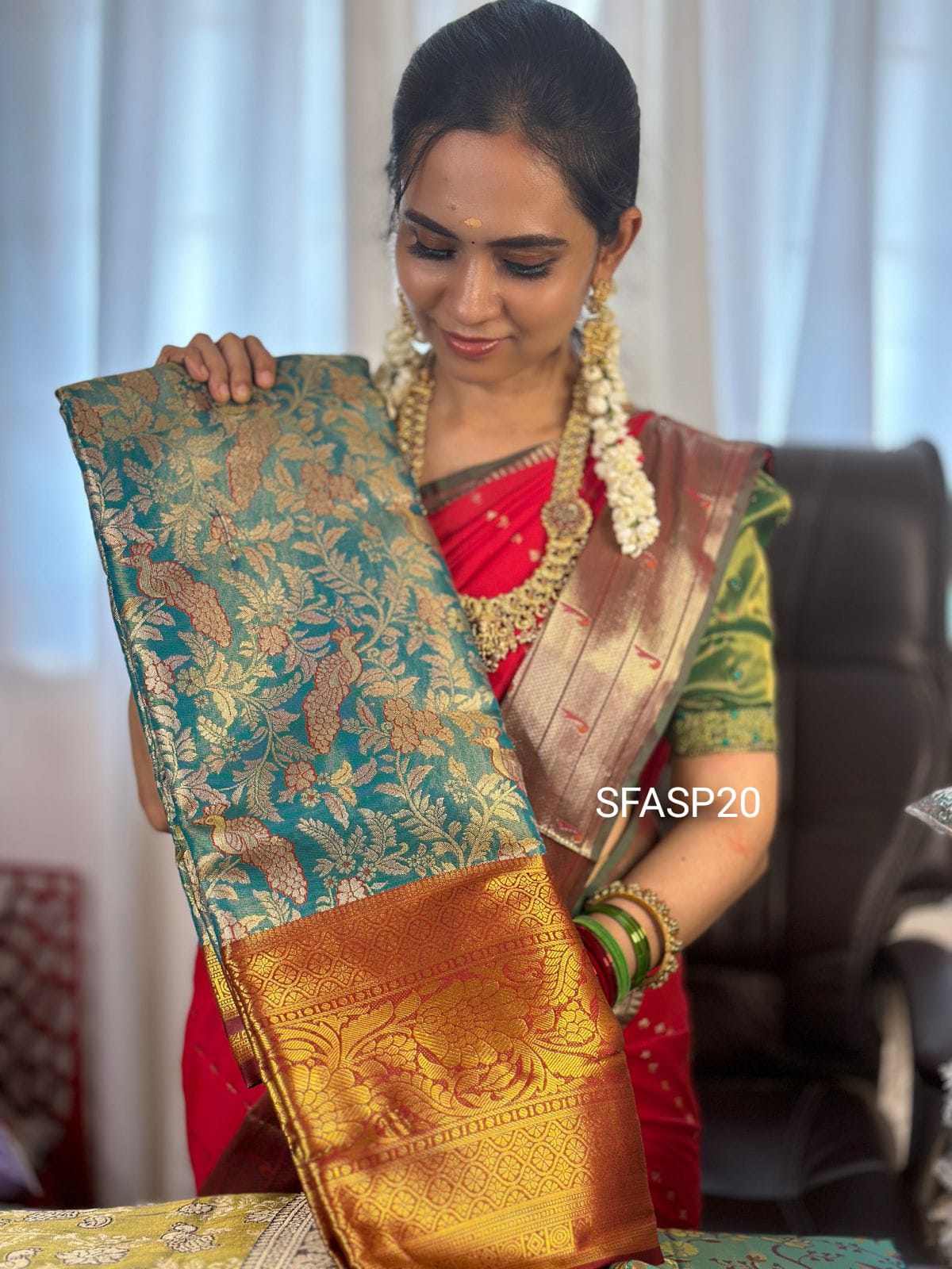 Kanchivaram semi siilk/complete zari