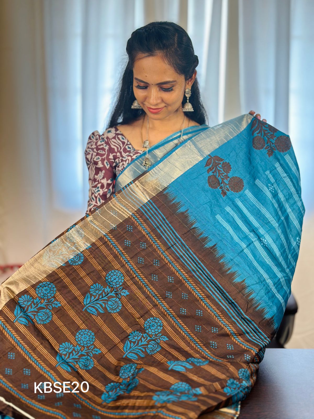 Soft cotton mix saree