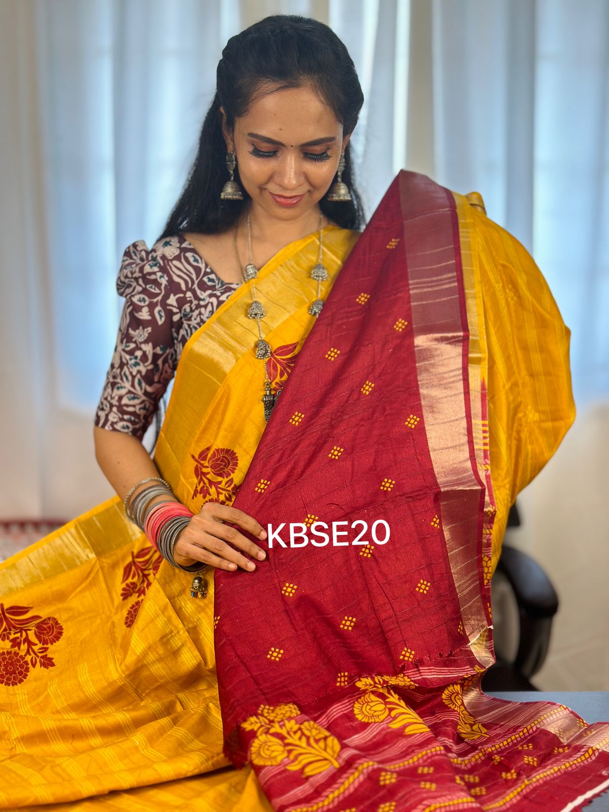 Soft cotton mix saree offer sold ❌