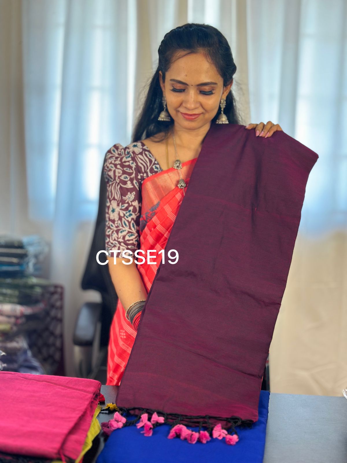 Khadhi cotton sarees 🥳