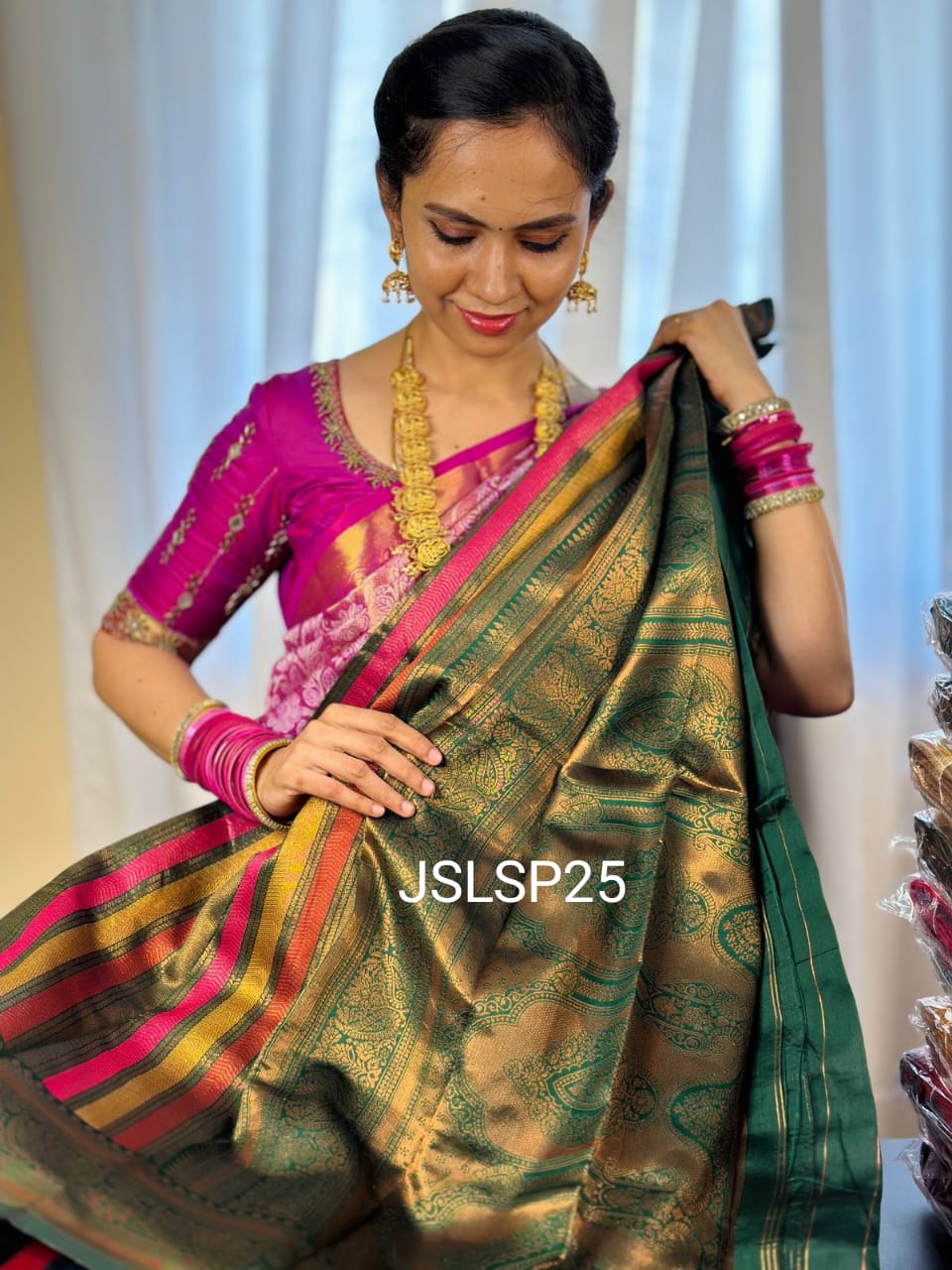 Kanchi semi silk sarees