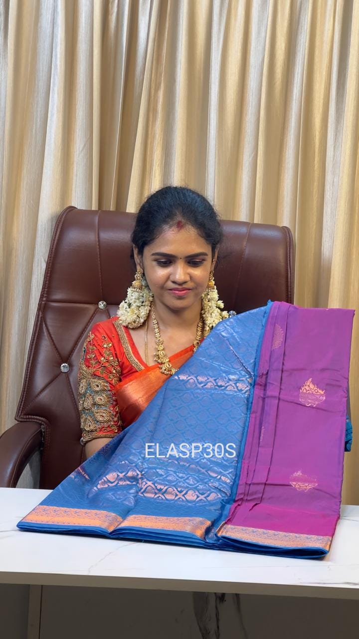 Kanchi semi silks saree❌