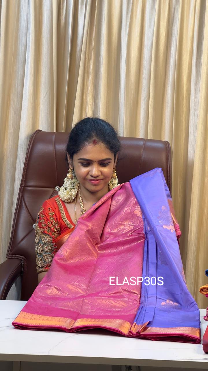 Kanchi semi silks saree sold❌