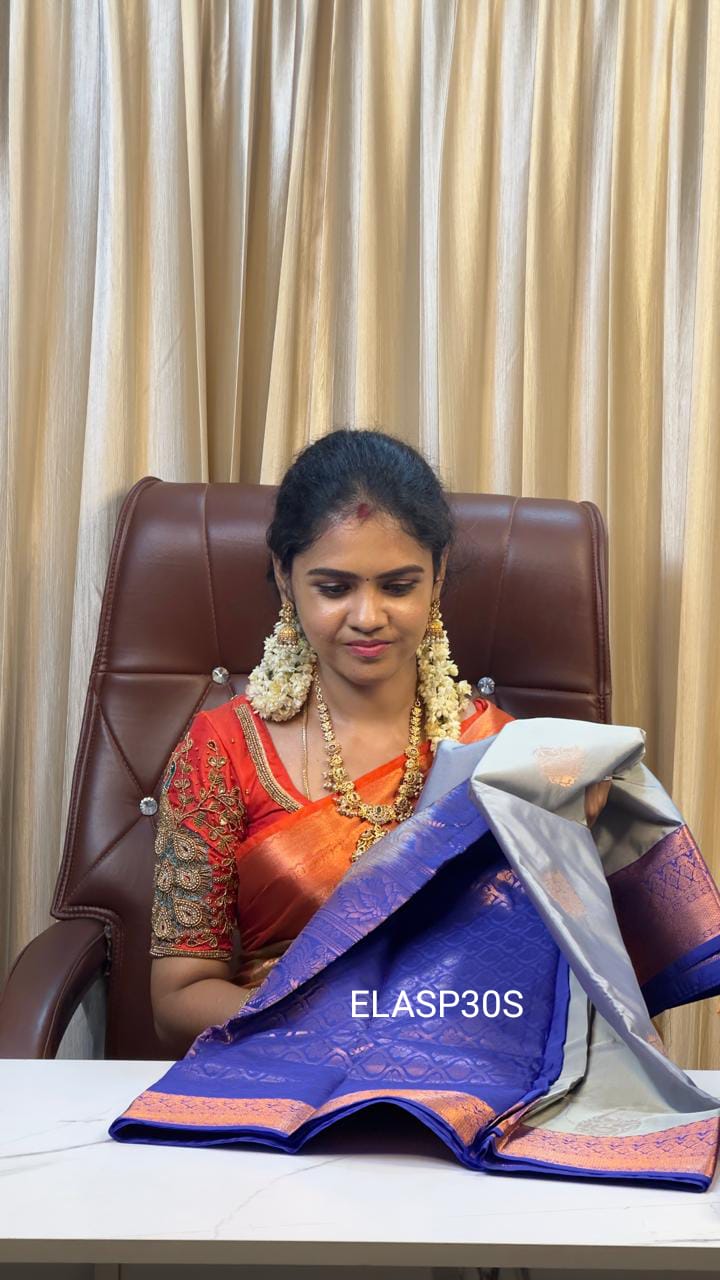 Kanchi semi silk saree❌