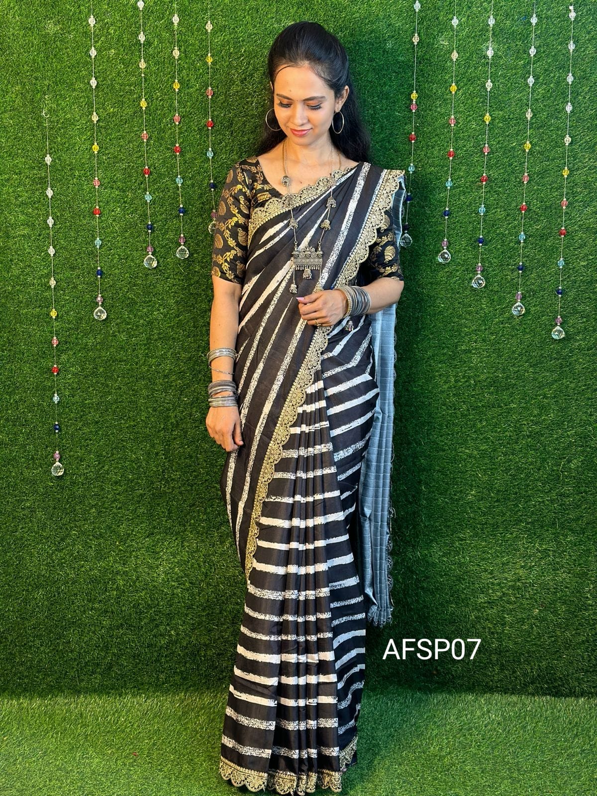 Partywear saree sold ❌