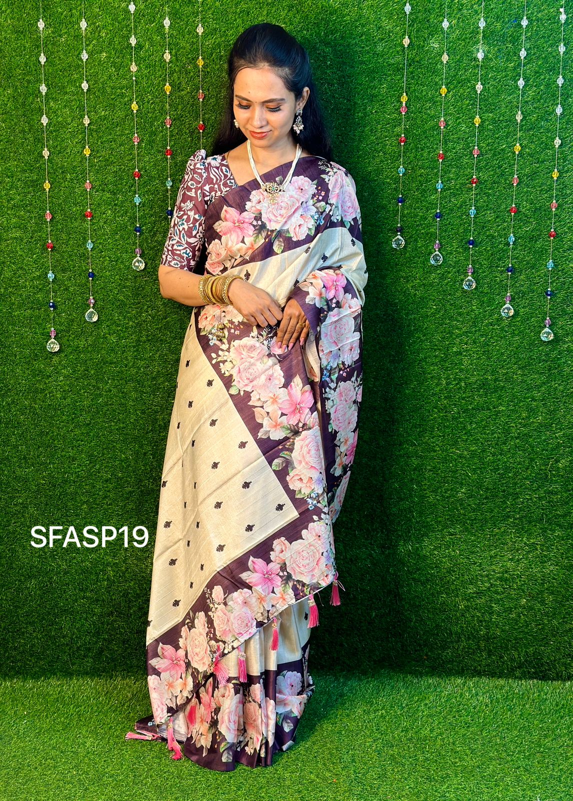 Dola tussar silk.
