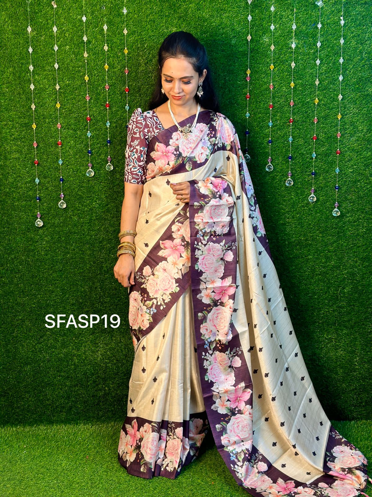 Dola tussar silk.