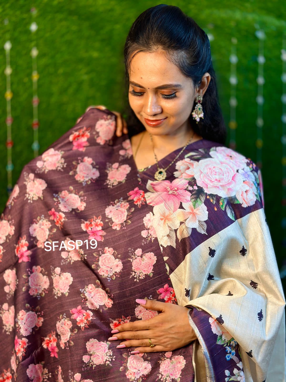 Dola tussar silk.