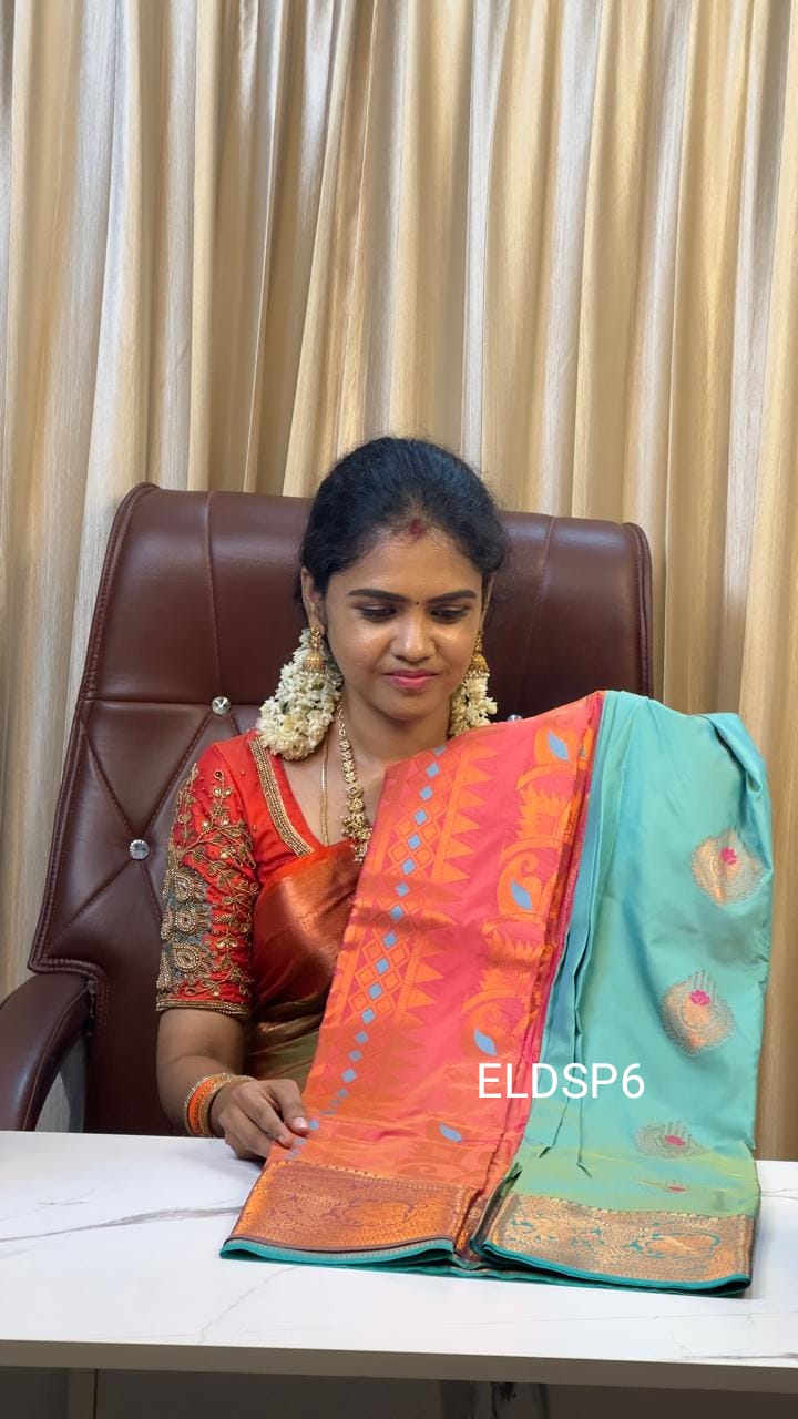 Kanchi semi silk saree PREBOOK🥳
