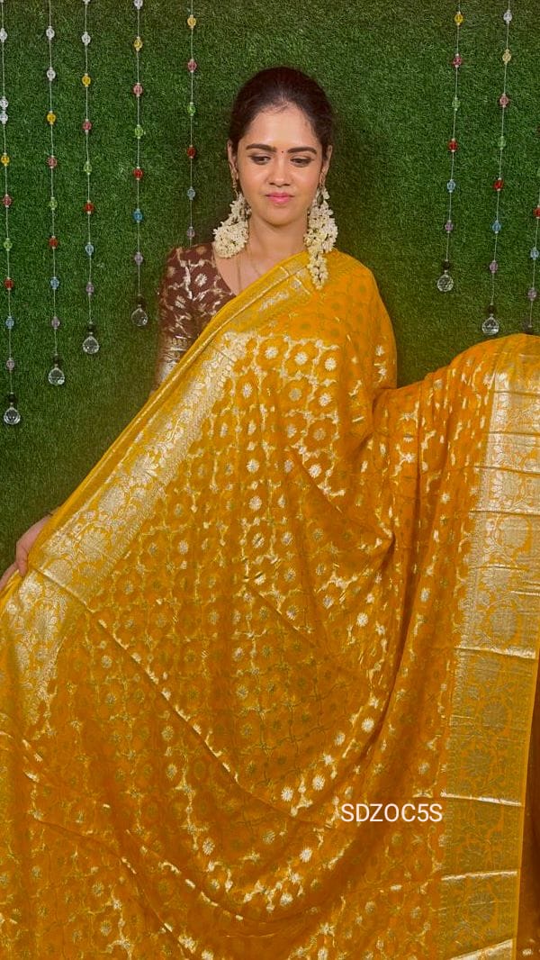 Viscose Georgette saree ❌