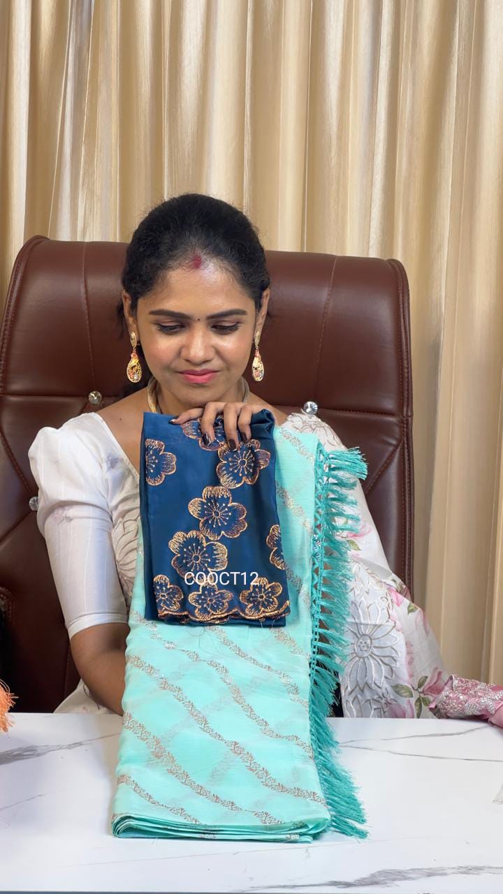 Party wear designer saree