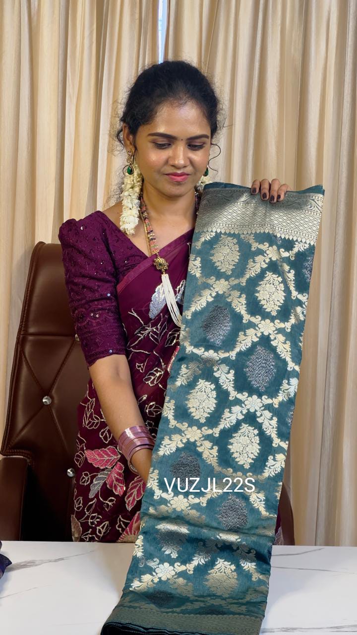 Mrs.Nita Ambani inspired original pure katan silk saree green colouršš„°