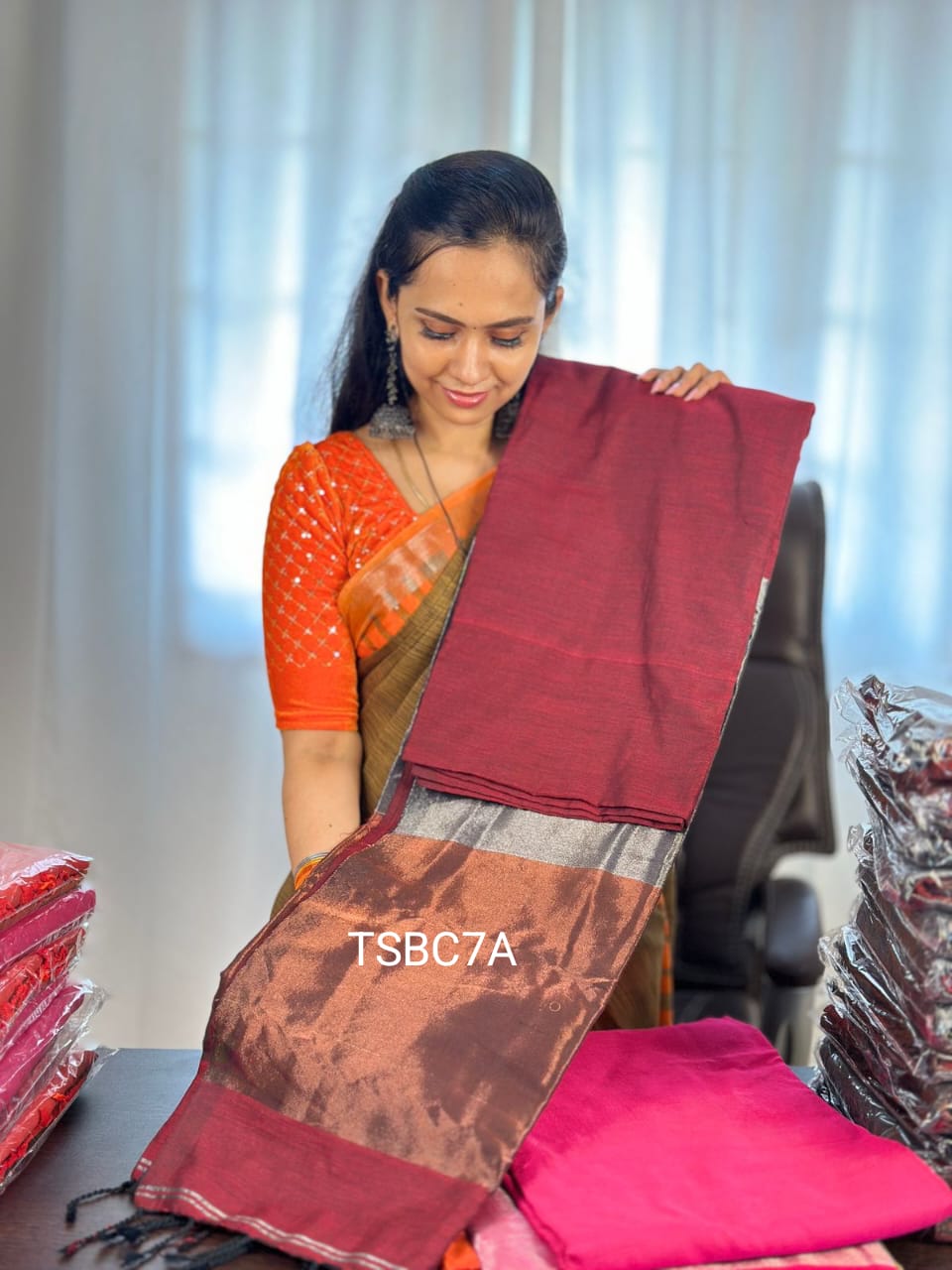 Kadhi cotton saree 🥳