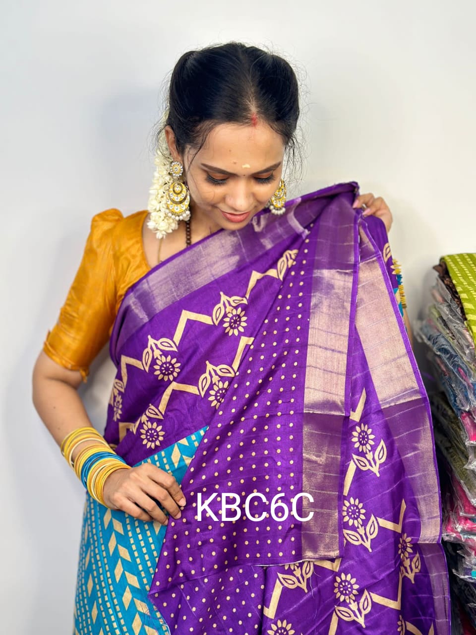 Soft cotton saree