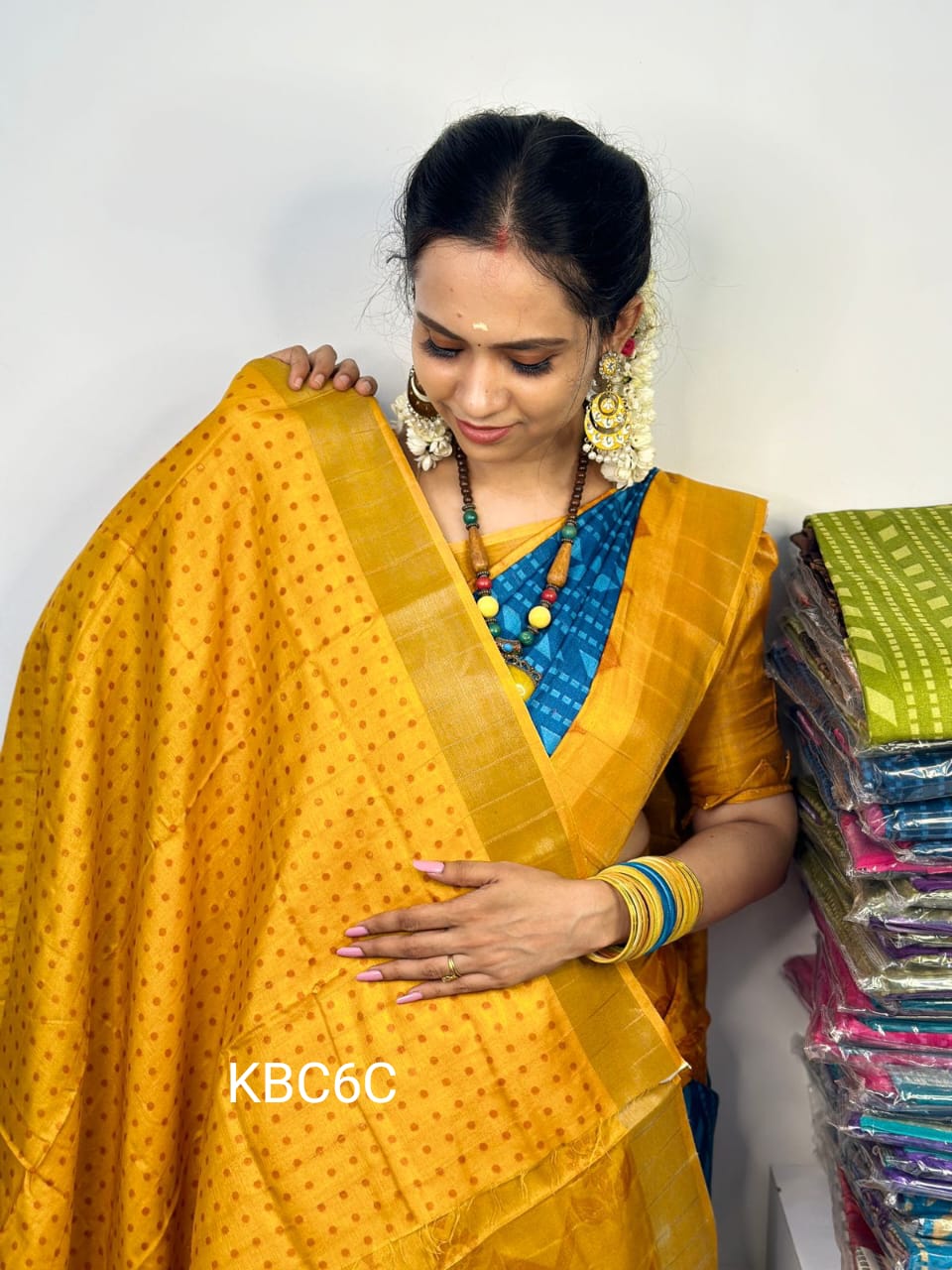 Soft cotton saree