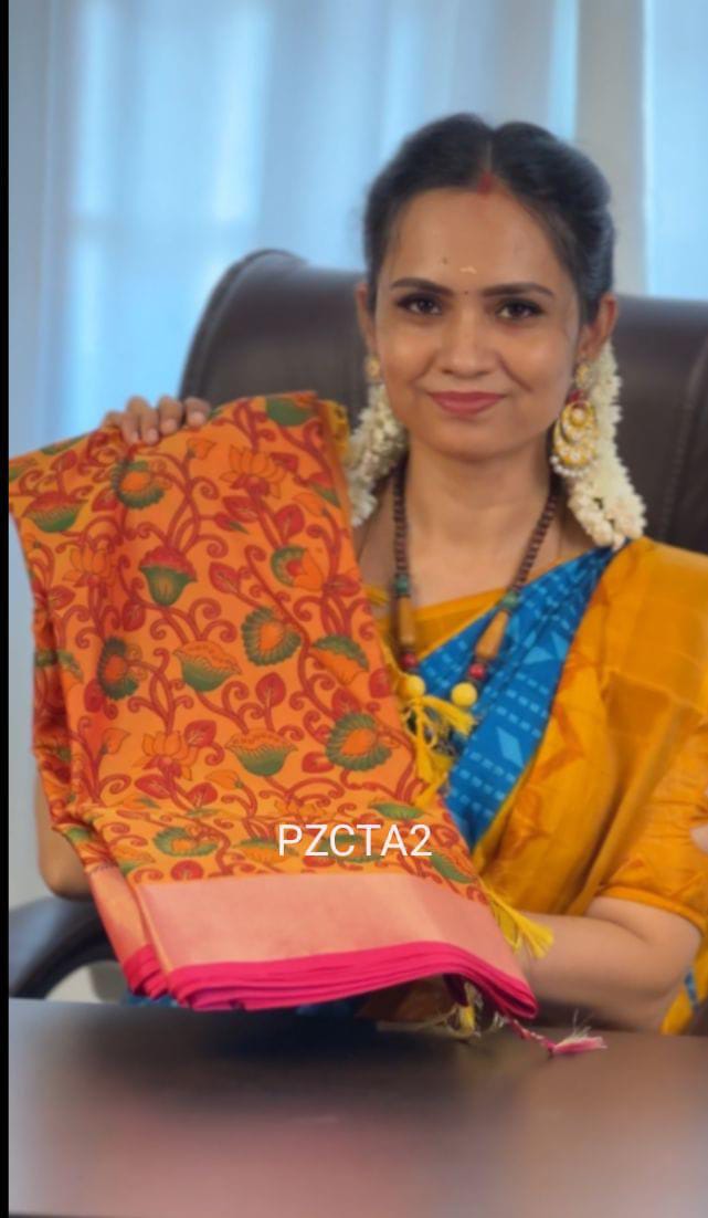 Soft semi silk saree