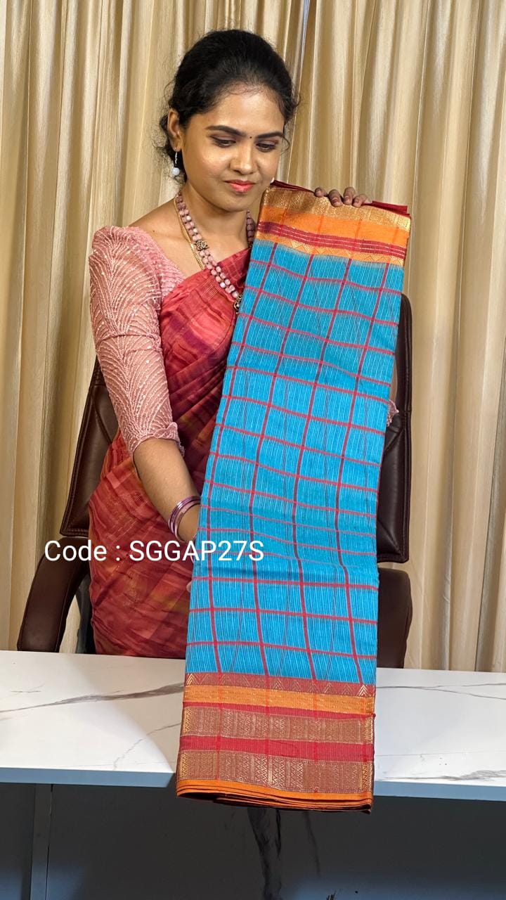 Kora Cotton sareeš„³