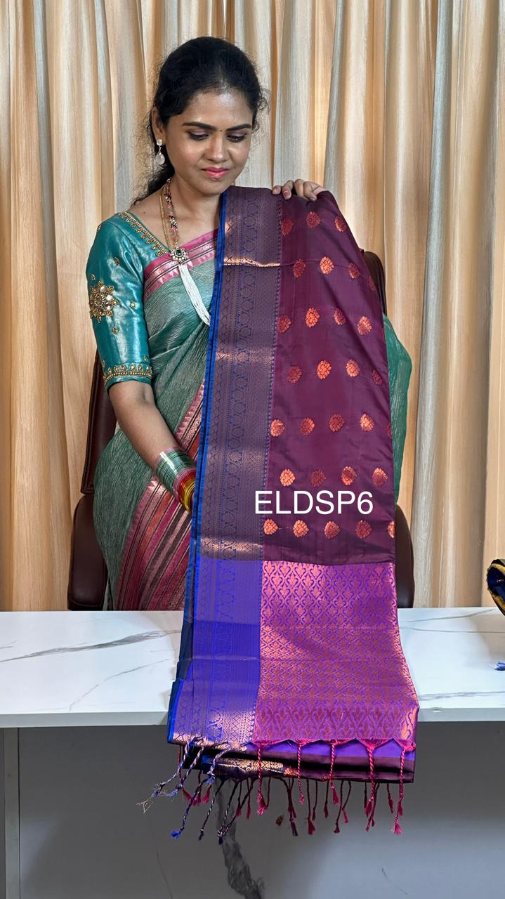 Kanchi semi silk sareeš„°