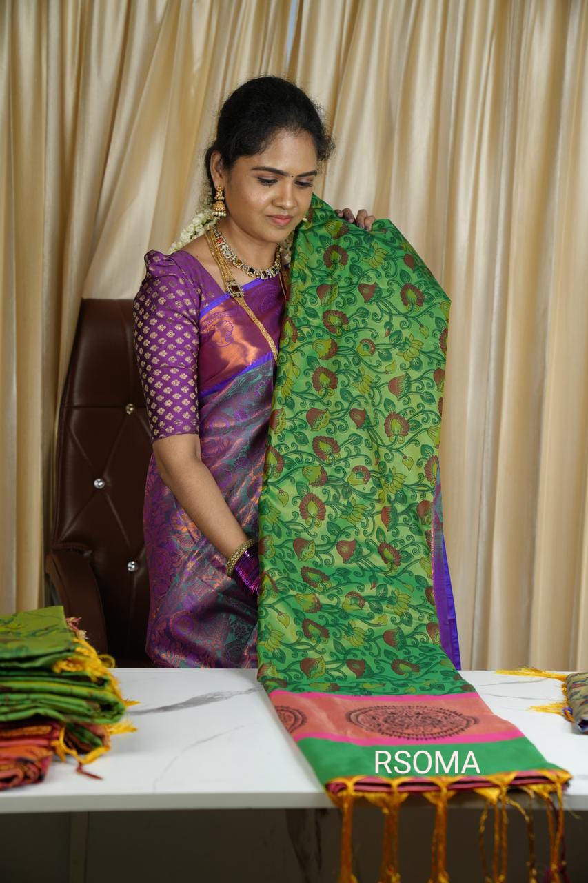 Semi silk saree 🍄✅️