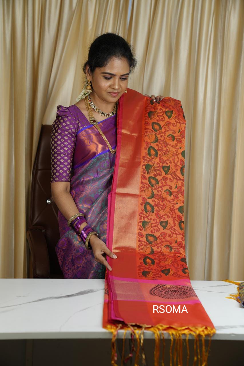 Semi silk saree ❌