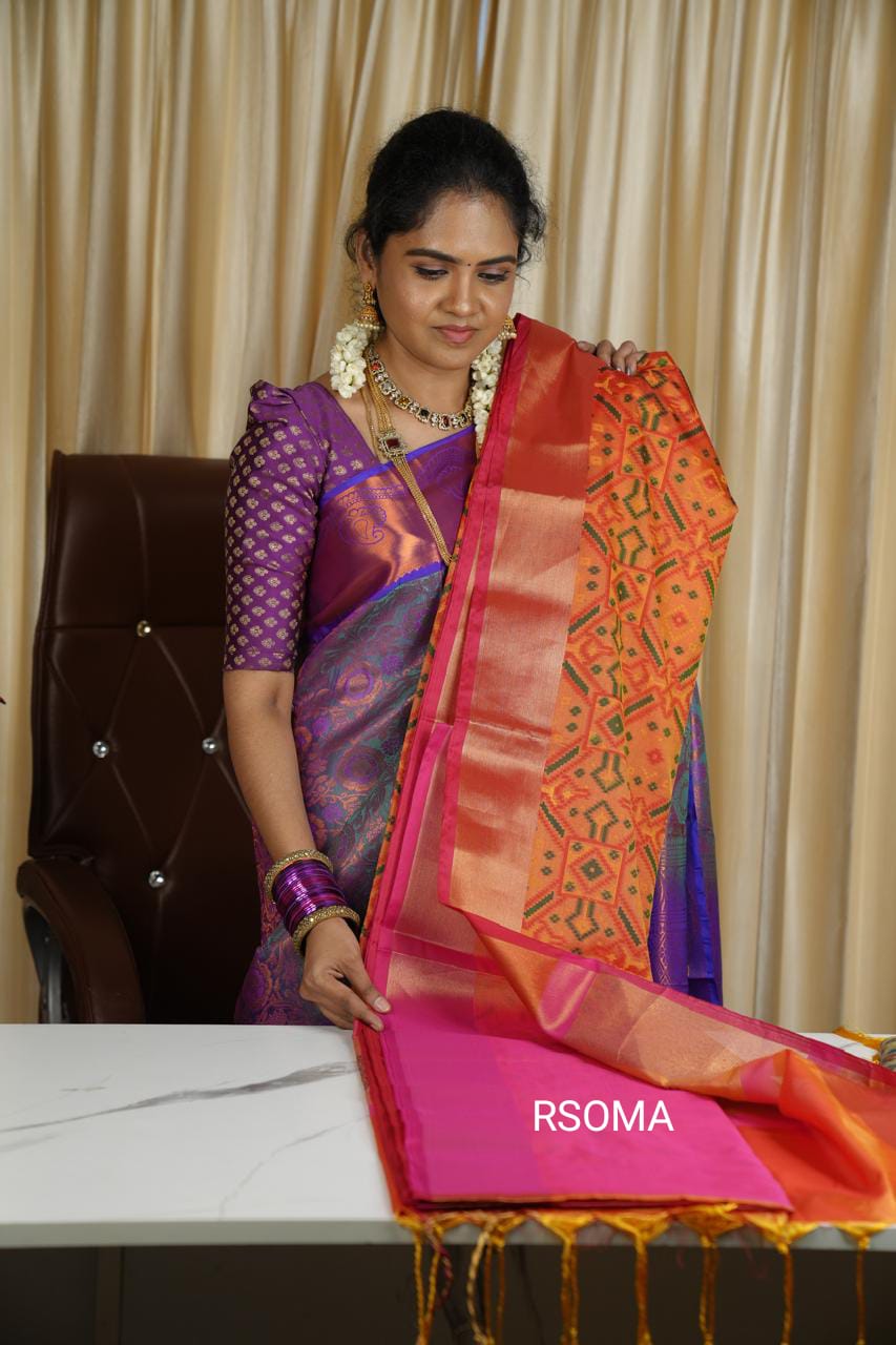 Semi silk saree🤗