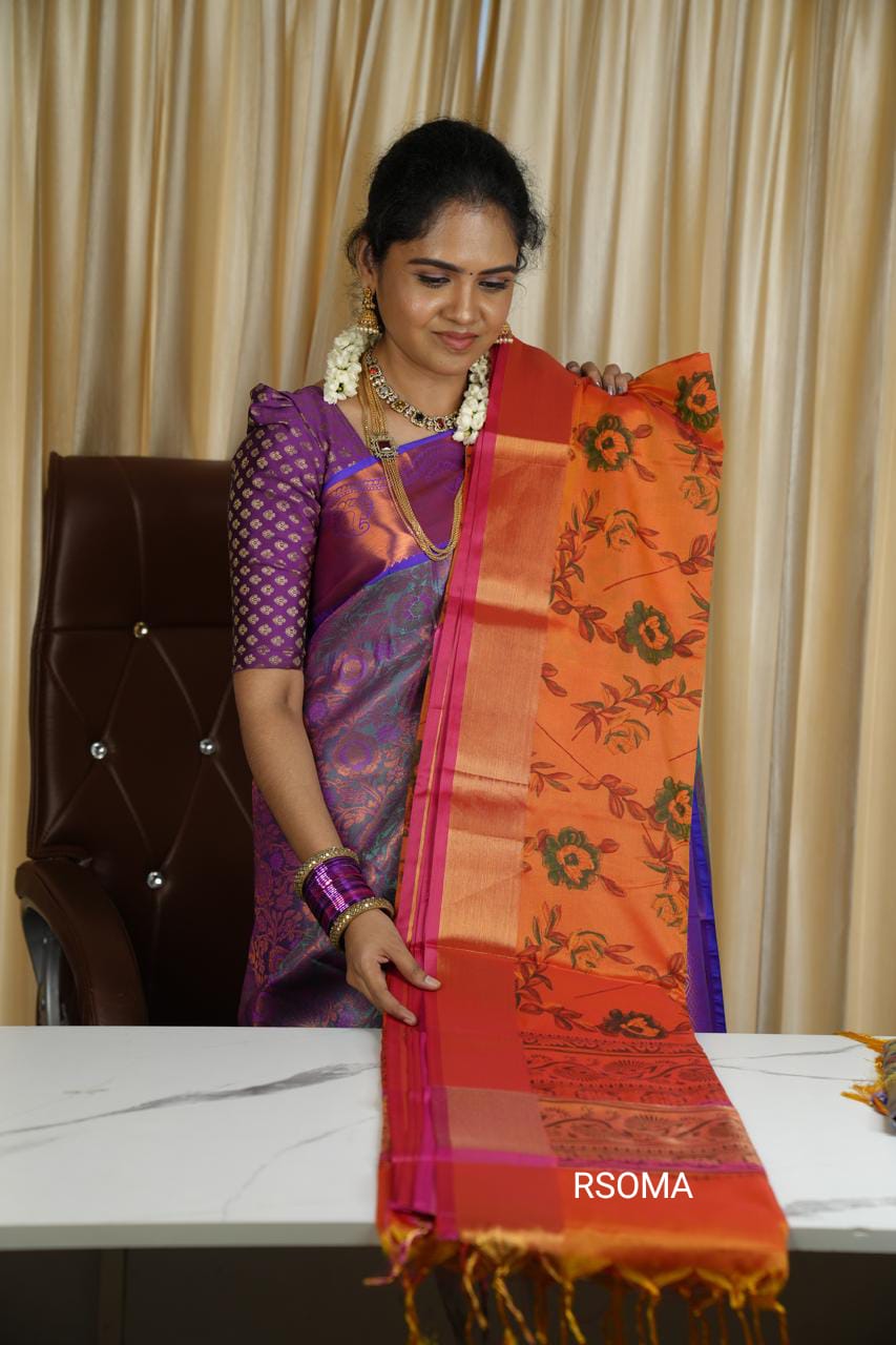 Semi silk saree