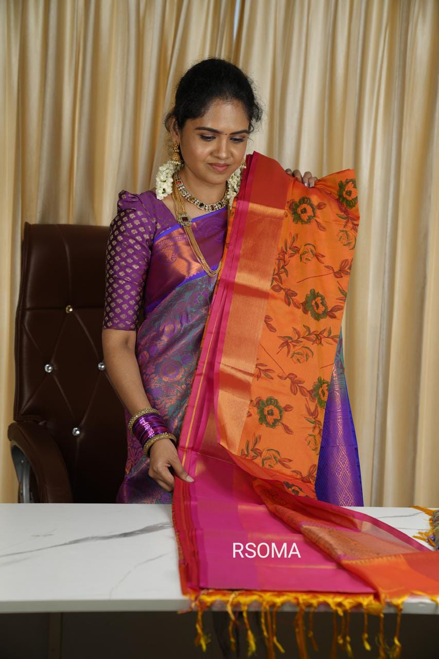 Semi silk saree