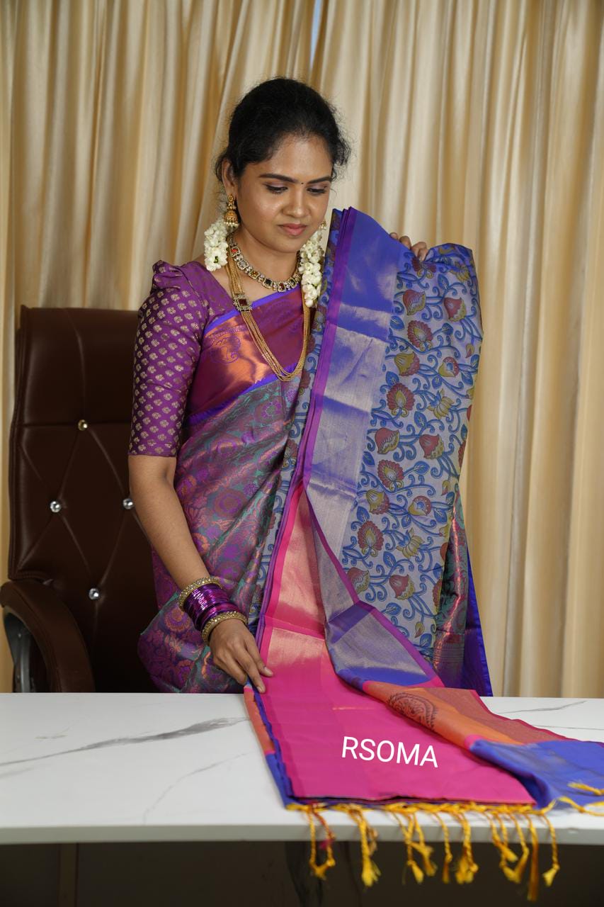 Semi silk saree🍄✅️