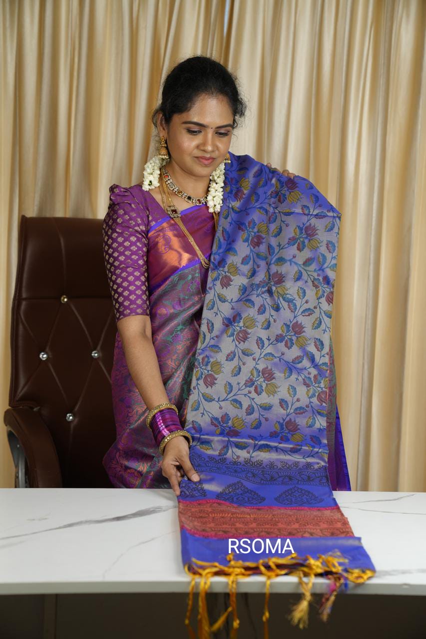 Semi silk saree ❌