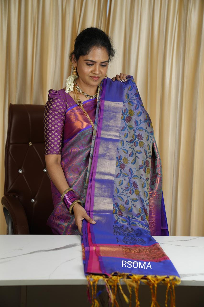 Semi silk saree ❌