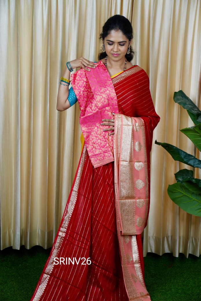 Georgette sarees🥰